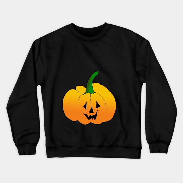Pumpkin Jack O Lantern Crewneck Sweatshirt by Bluedaisy66